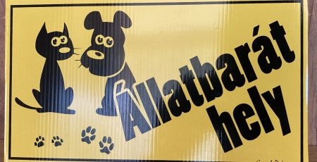 állatbarát hely